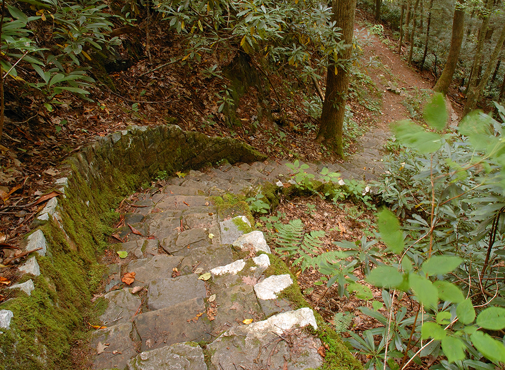 backbone rock stairs